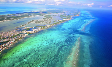 Belize has the longest coral reef in the western hemisphere. (Photo via iStock/Getty Images Plus/Oli Eva).
