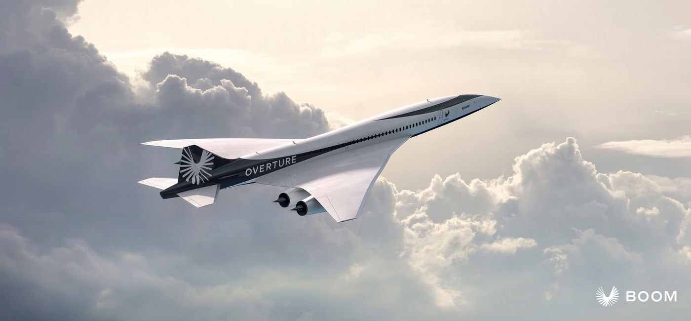 Image: Rendering of Boom Supersonic's Overture airliner. (Photo Credit: Boom Supersonic)